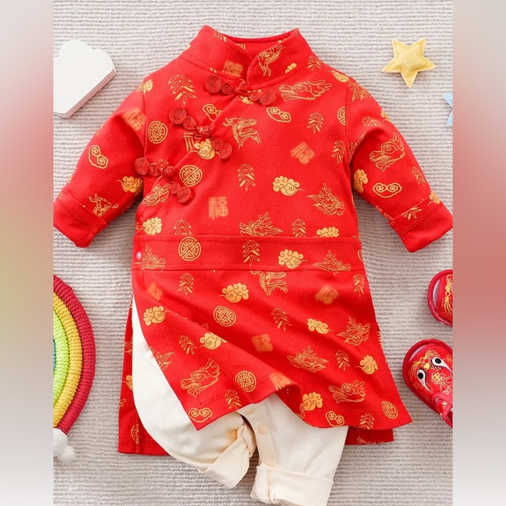 Chinese new year outfit 3-6 month old (infant)